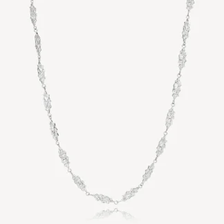 Sistie Sophia halskæde stål 42+5cm.